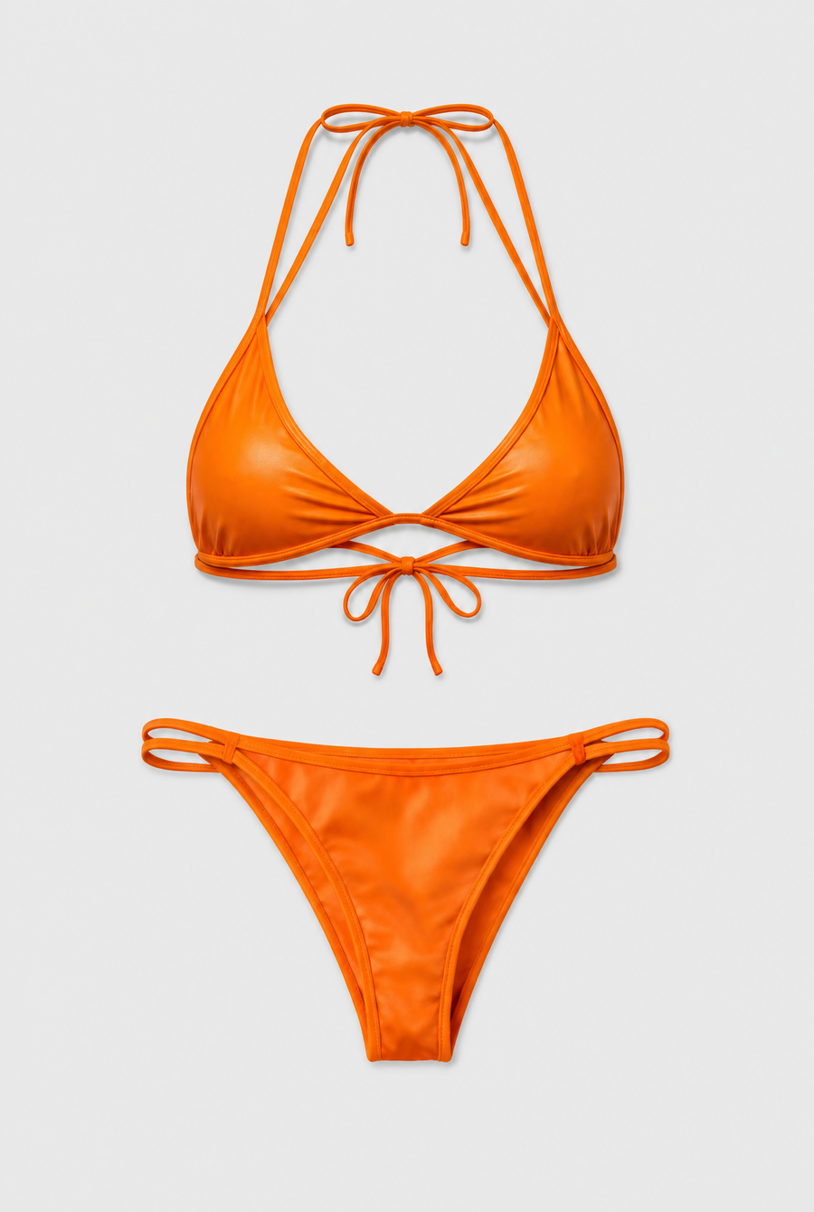 Naranja Furcado - Burnt Matte Set - Orange