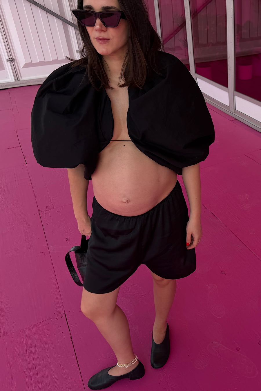 Volume Bolero Jacket - Black