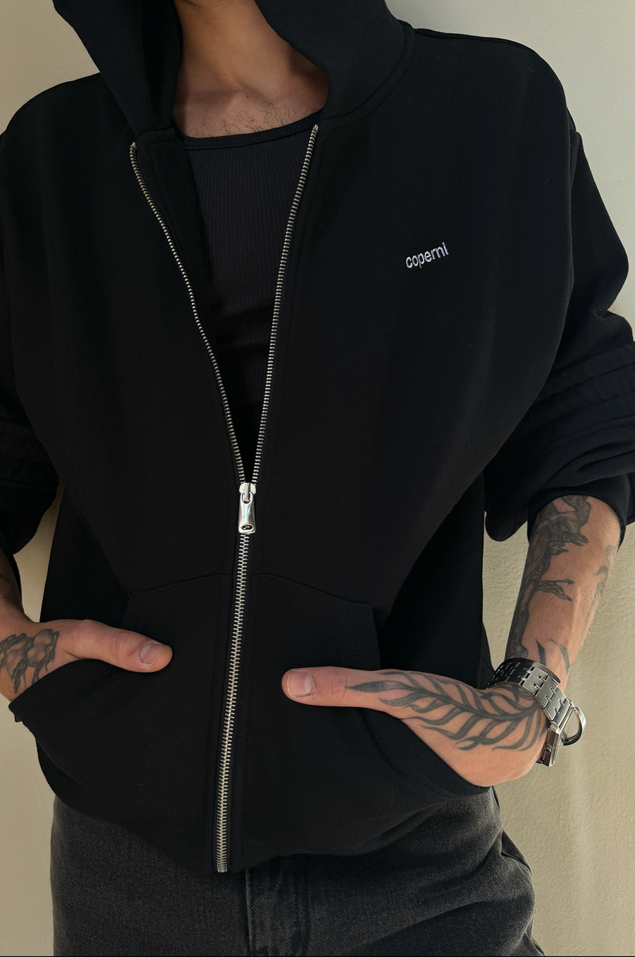 Coperni - Hybrid Hoodie - Black