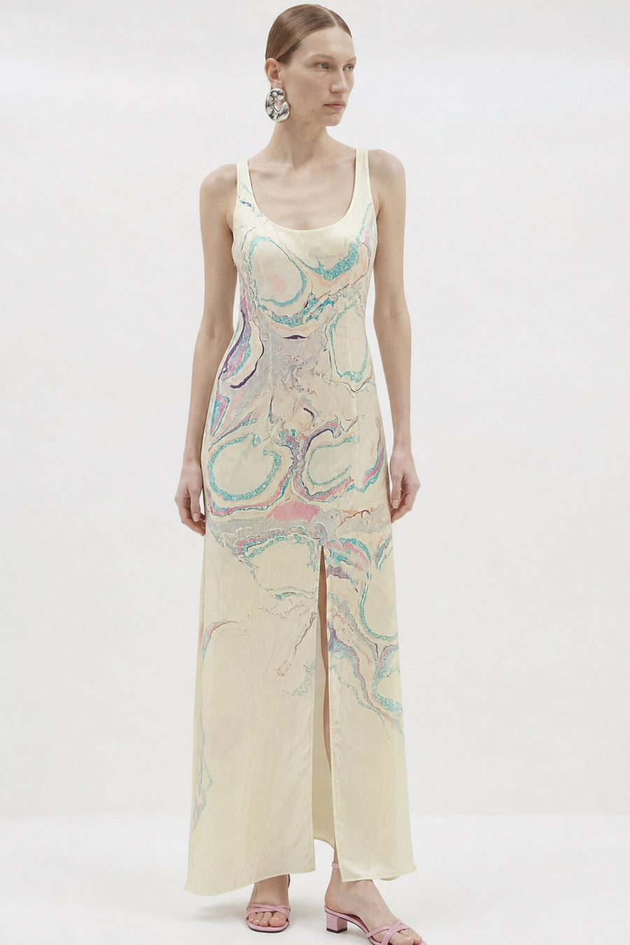 Fabrics of Colours Ami silk Dress