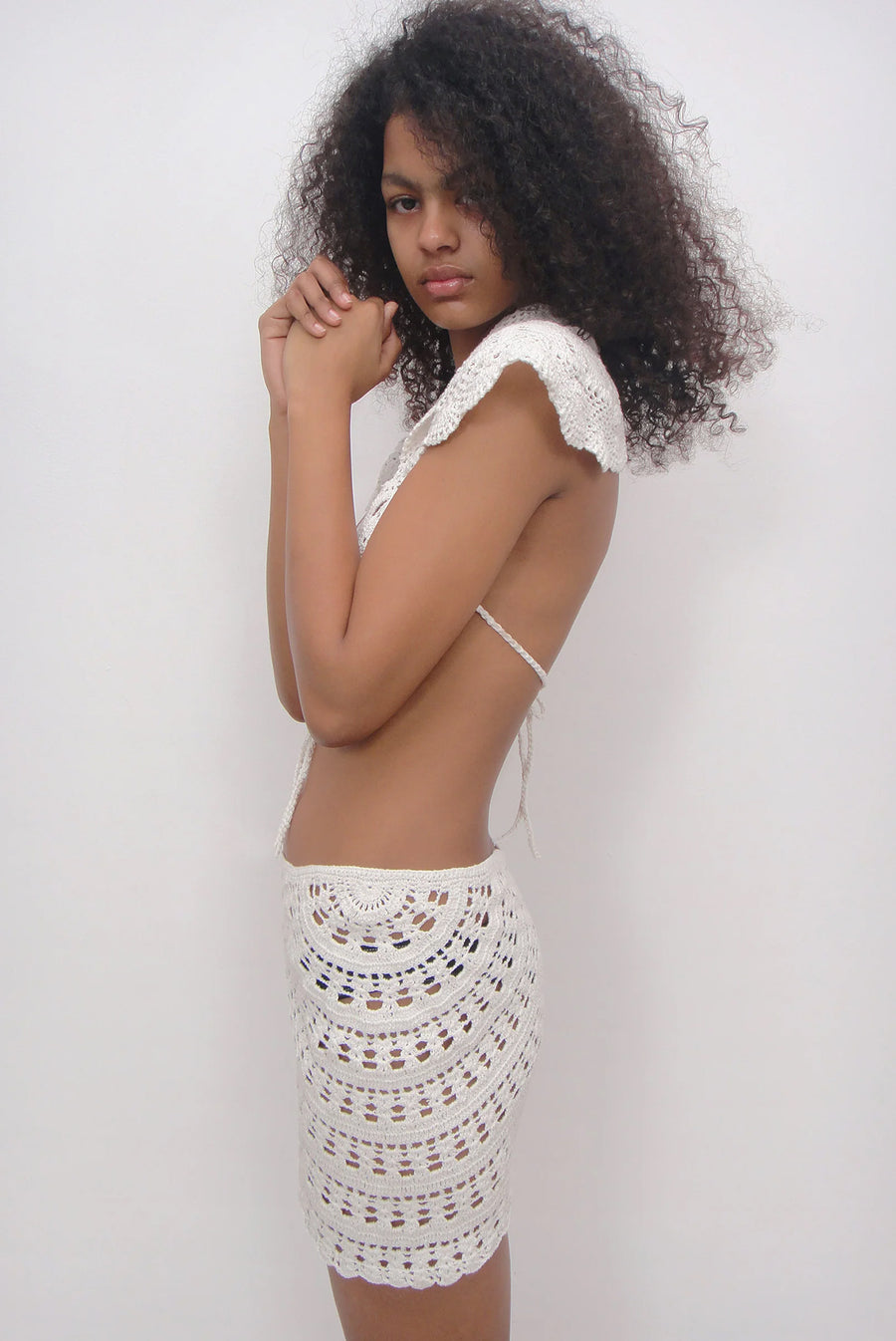 Gimaguas - Linda Pareo Skirt - White