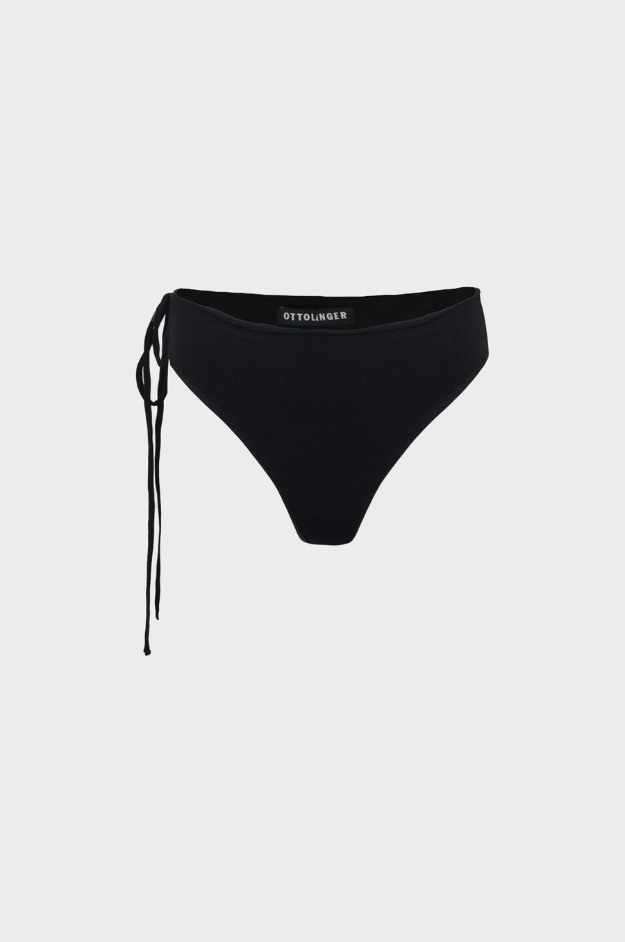 Ottolinger - Knit Wrap Bikini Bottom - Black