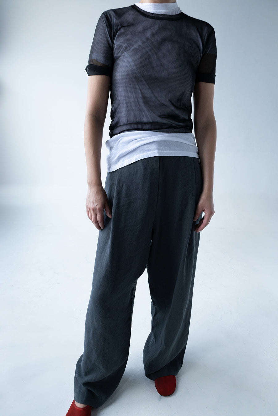 Sheer Mesh T - Black