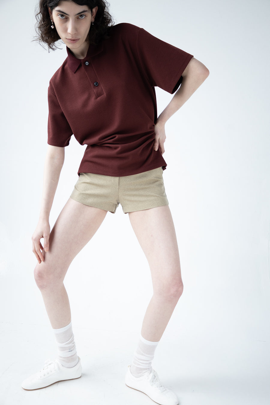 Flare Sleeve Polo
