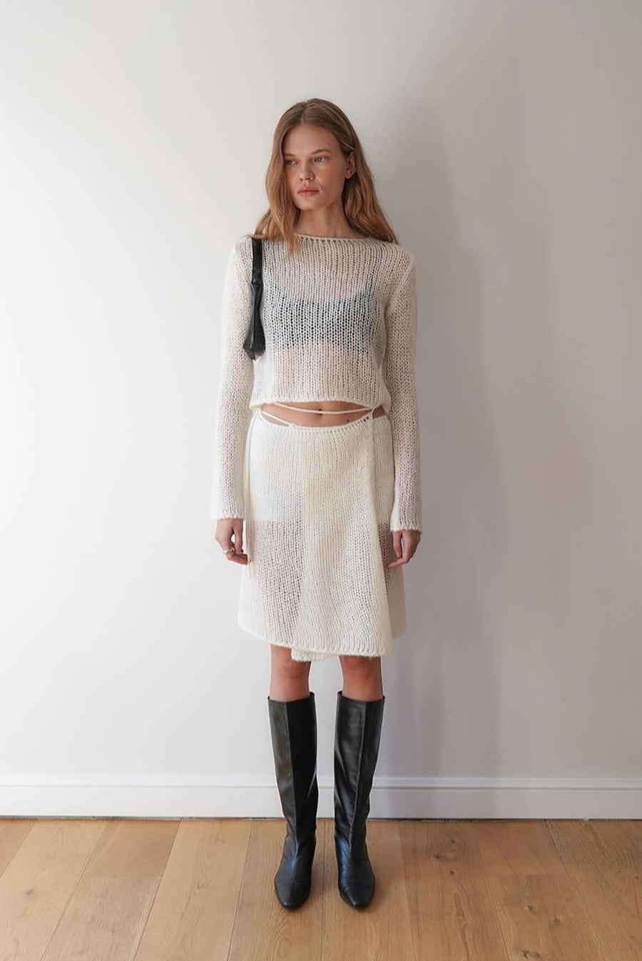 Knit Sweater - Gray