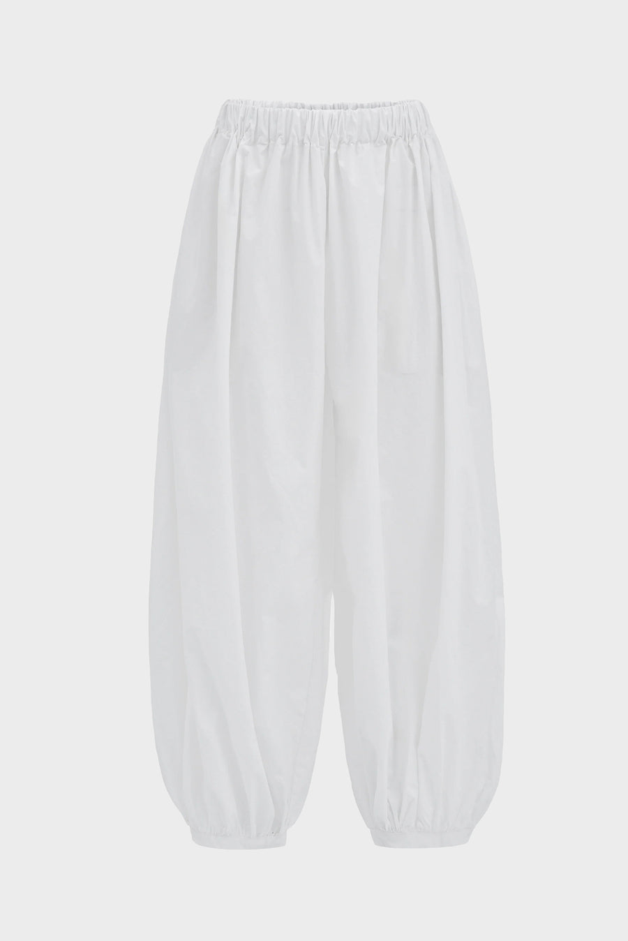 Balloon Parachute Trouser - White