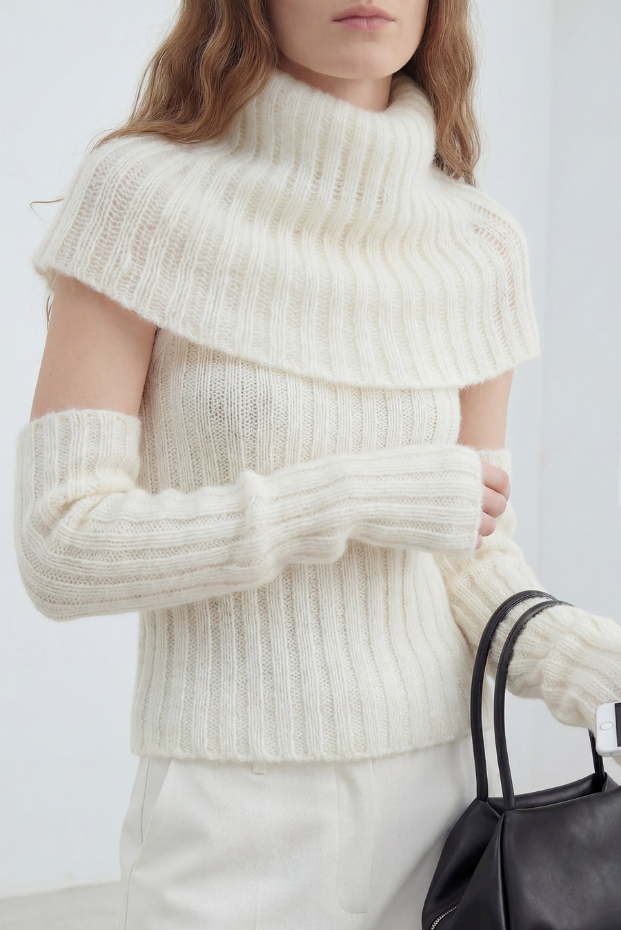 Alpaca Hand Warmers - White