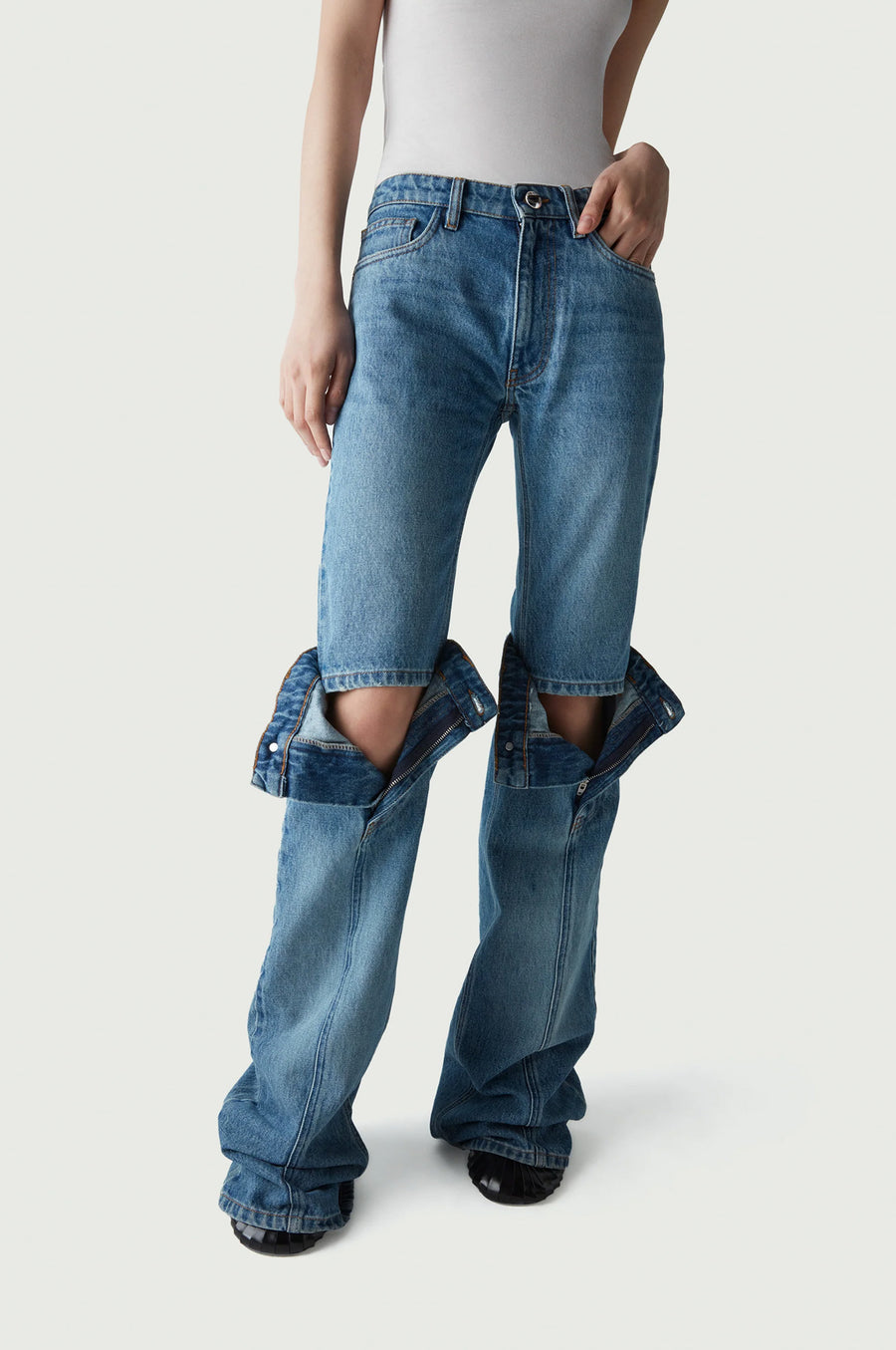 Coperni - Open Knee Jeans