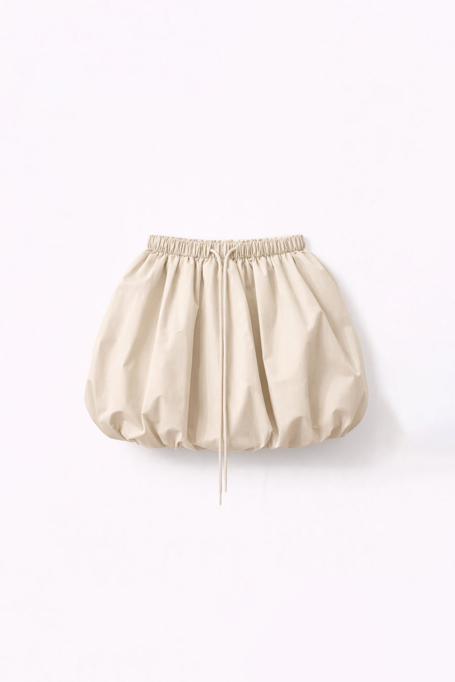 Bubble Puffball Skirt - Beige