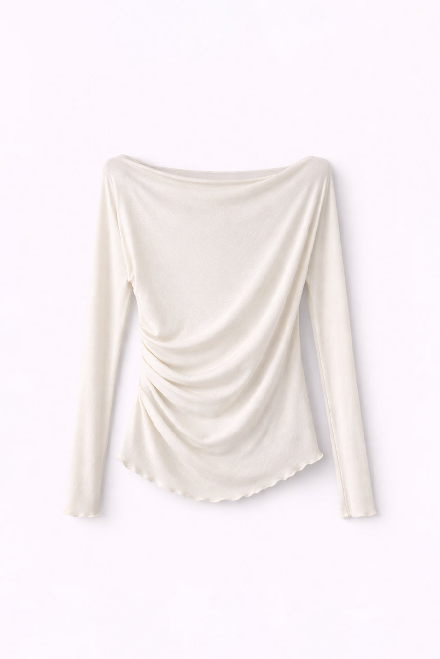 Draped Top - Ivory