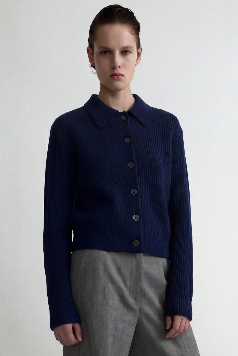 Legacy Buttoned Cardigan - Blue