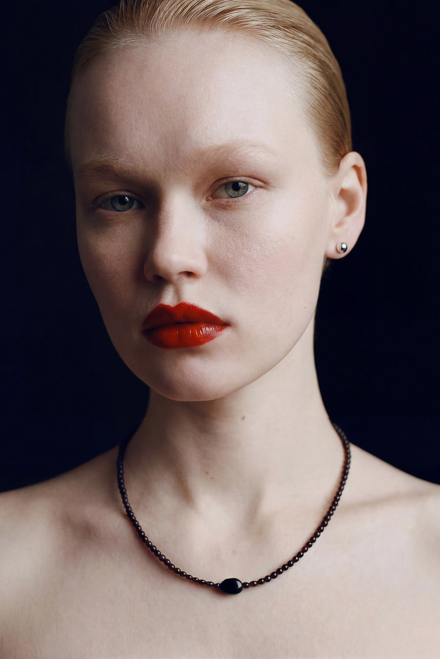 Bossa Beaded Necklace – Brown