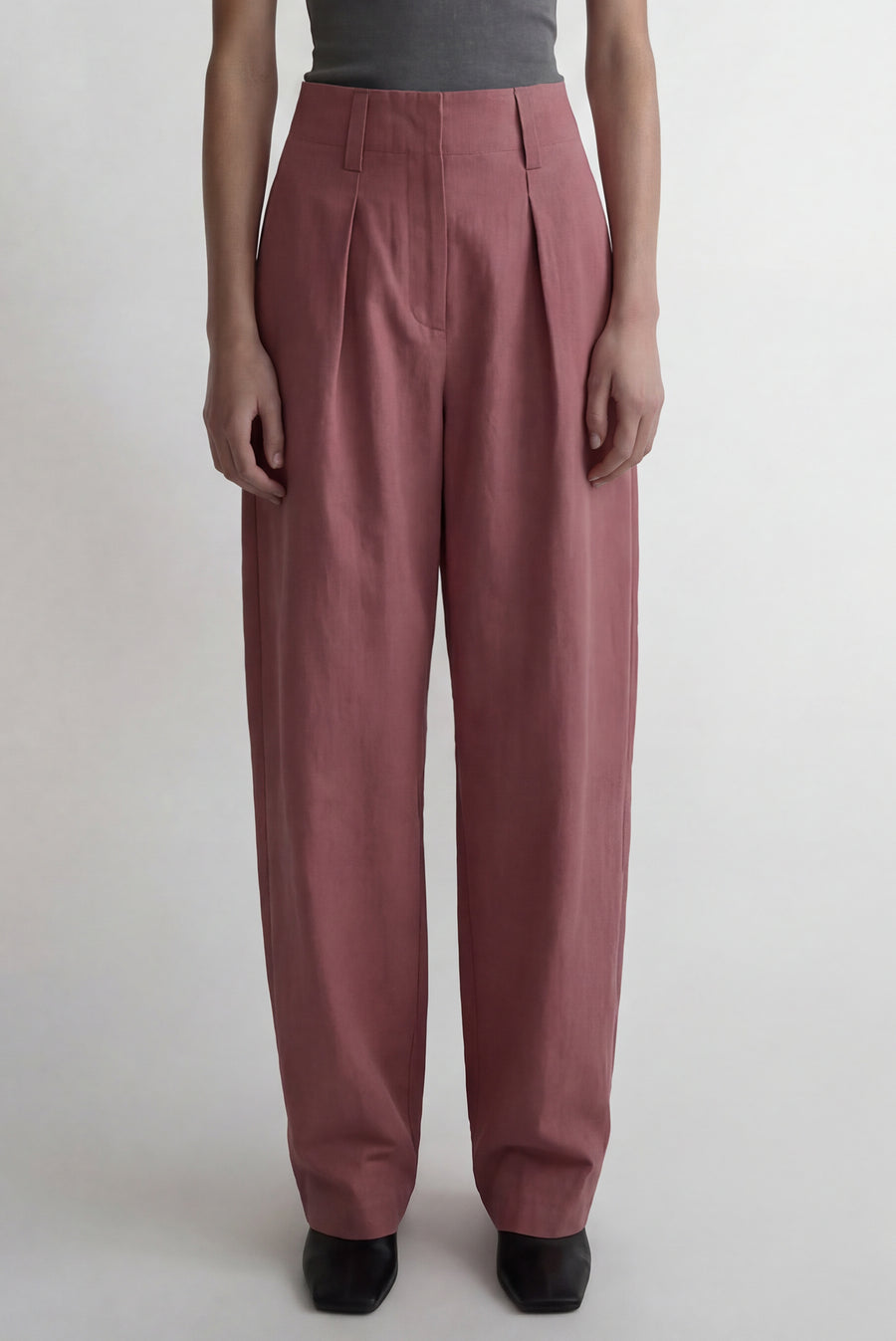 Barrel Trousers - Pink