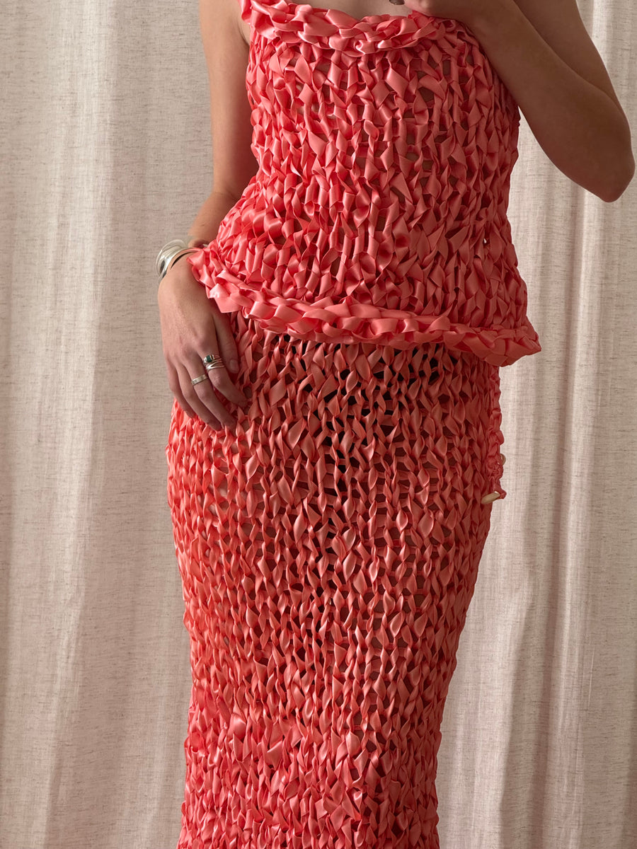 Nia Thomas - Kailani Top - Salmon