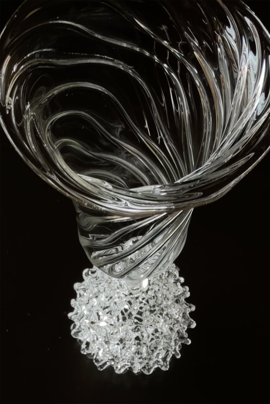 Proyecto Hebra - Handmade Sculptural Champagne Flute