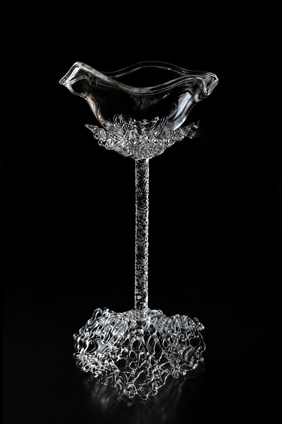 Proyecto Hebra - Handmade Sculptural Wine Glass - Tall