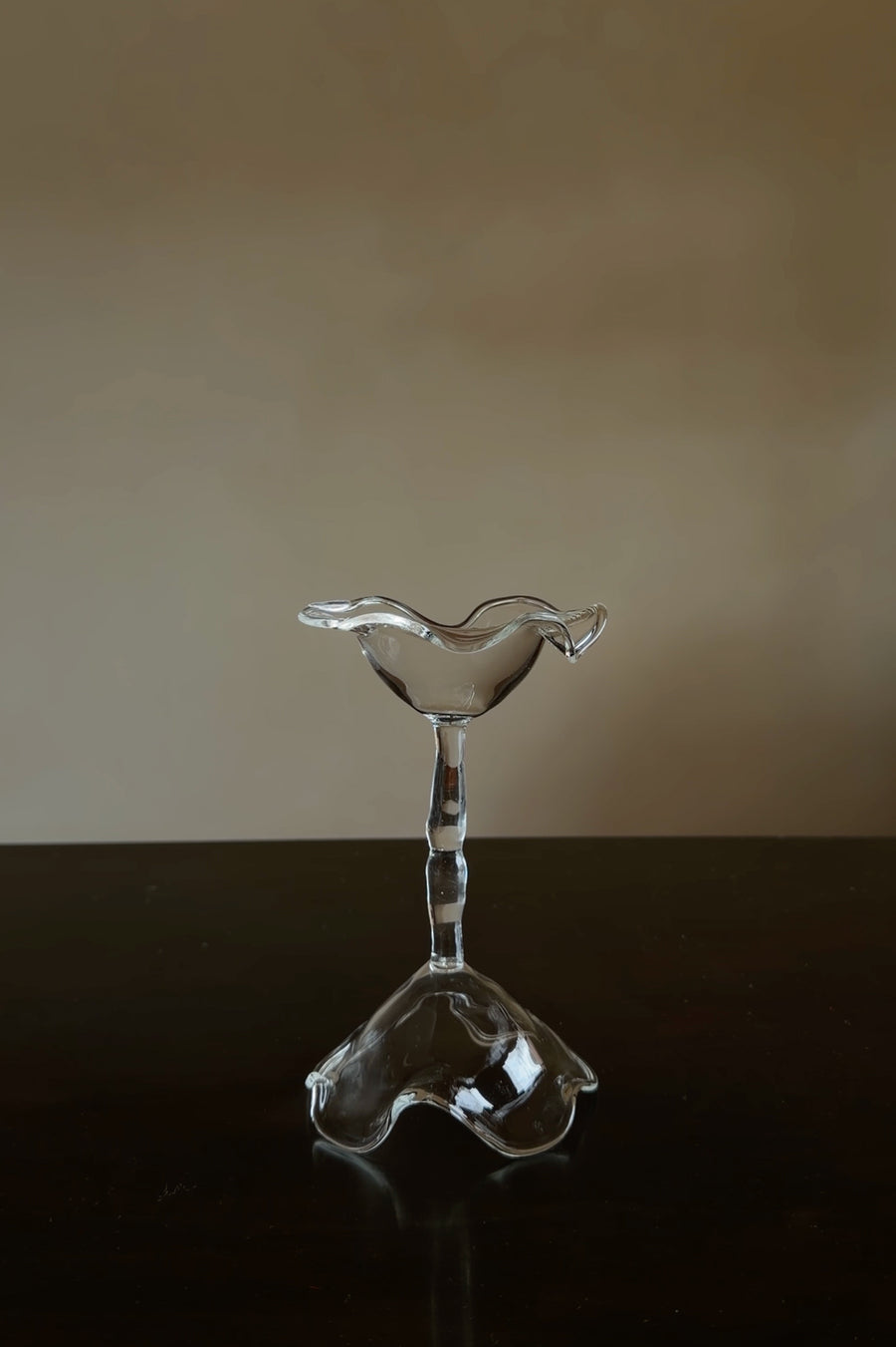 Proyecto Hebra - Handmade Inverse Ruffle Hem Glass