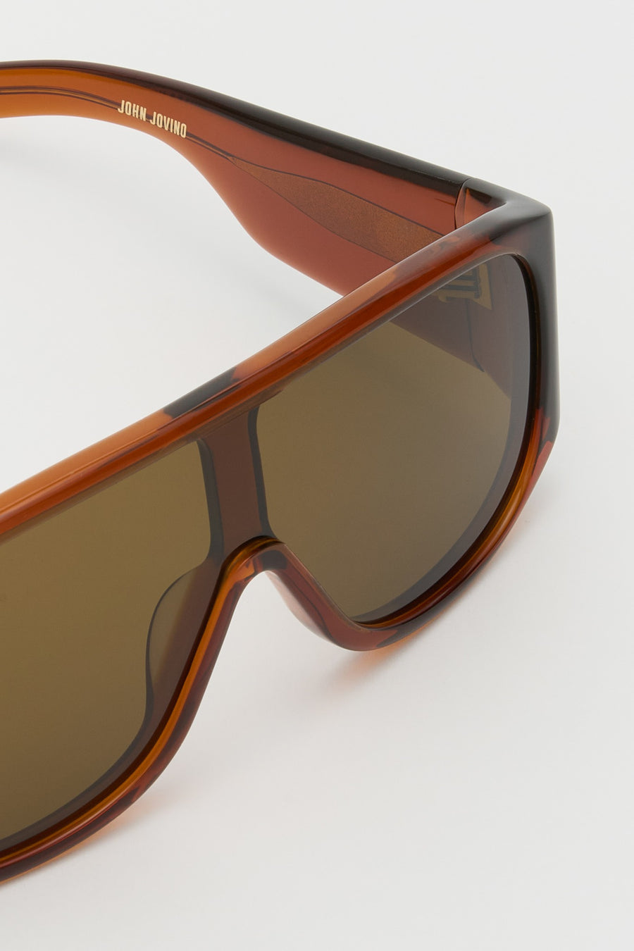 Flatlist - John Jovino Sunglasses - Crystal Brown