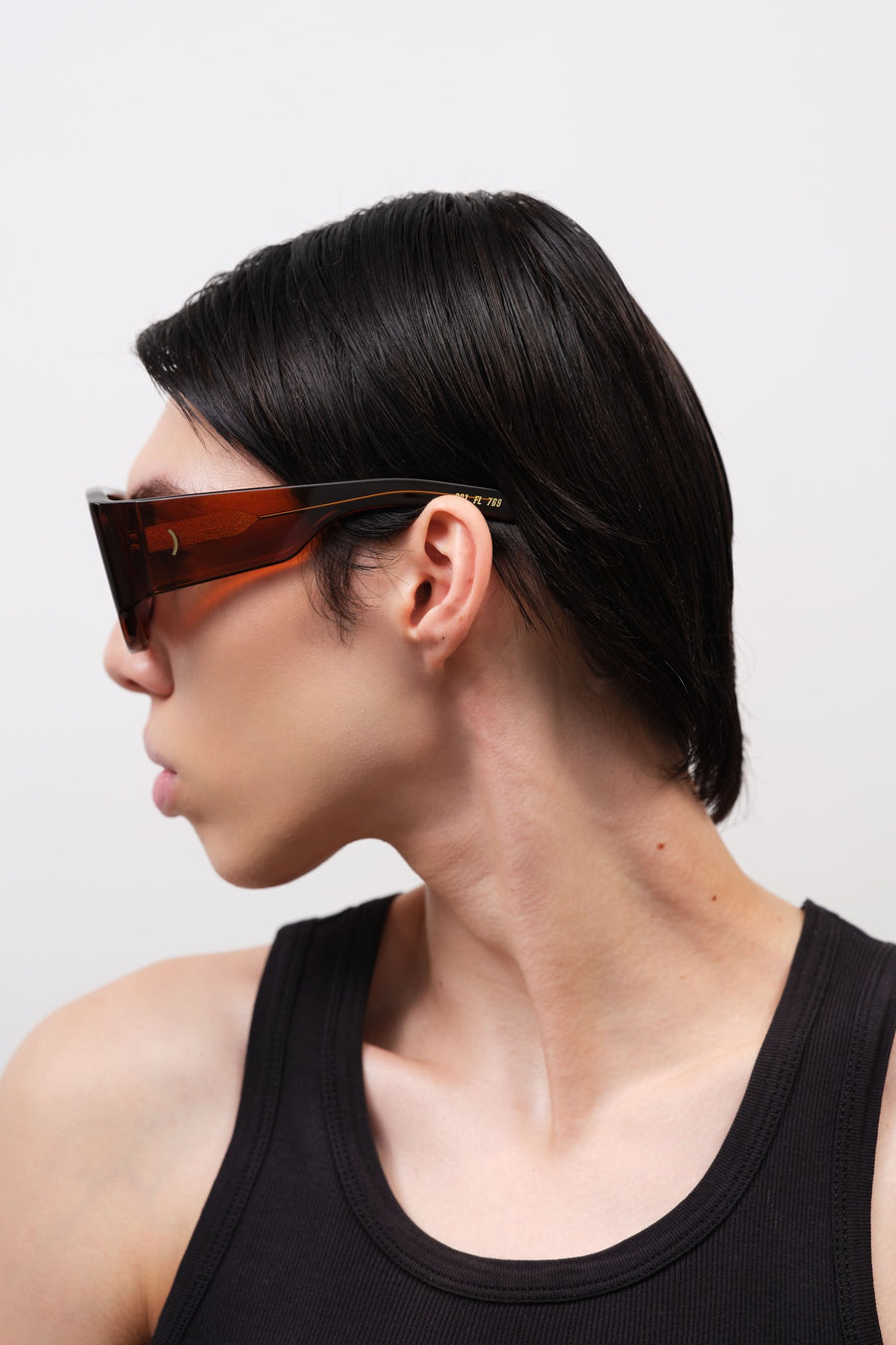 Flatlist - John Jovino Sunglasses - Crystal Brown
