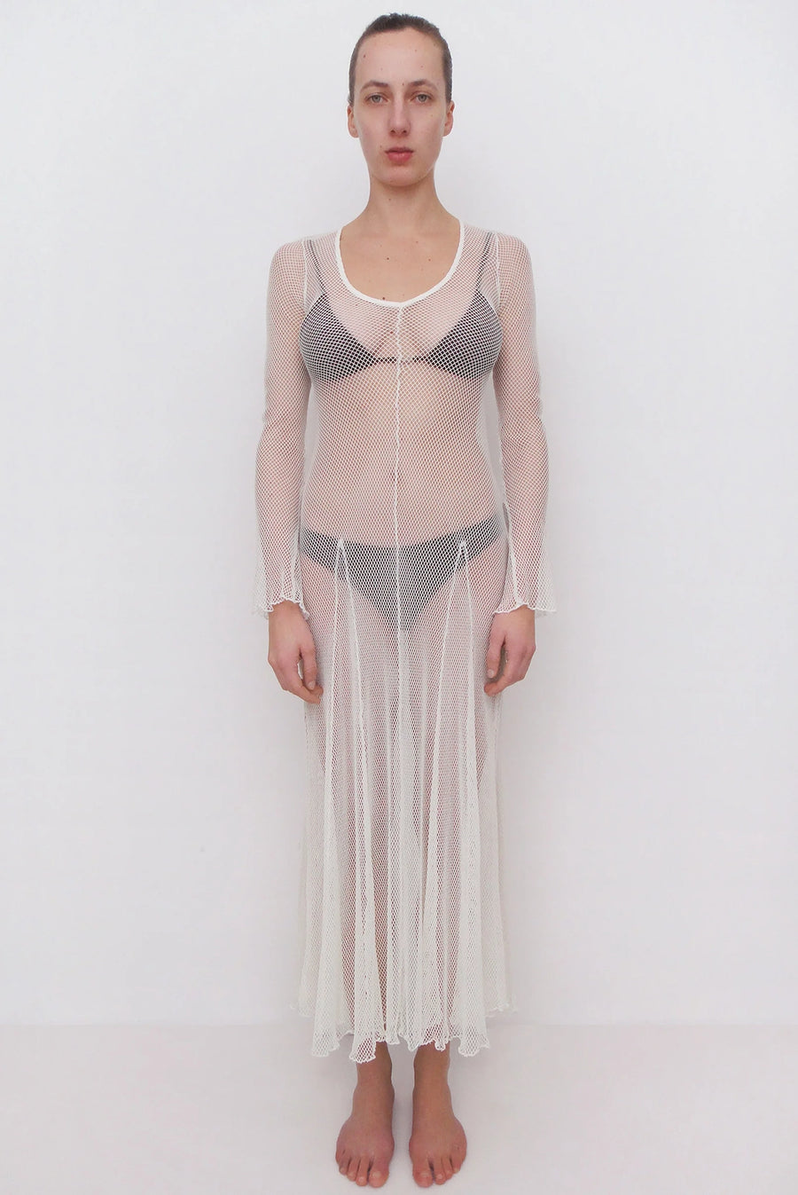 Gimaguas - Rete Dress - White