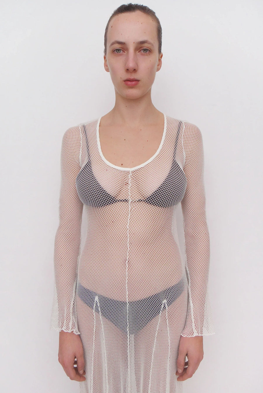 Gimaguas - Rete Dress - White