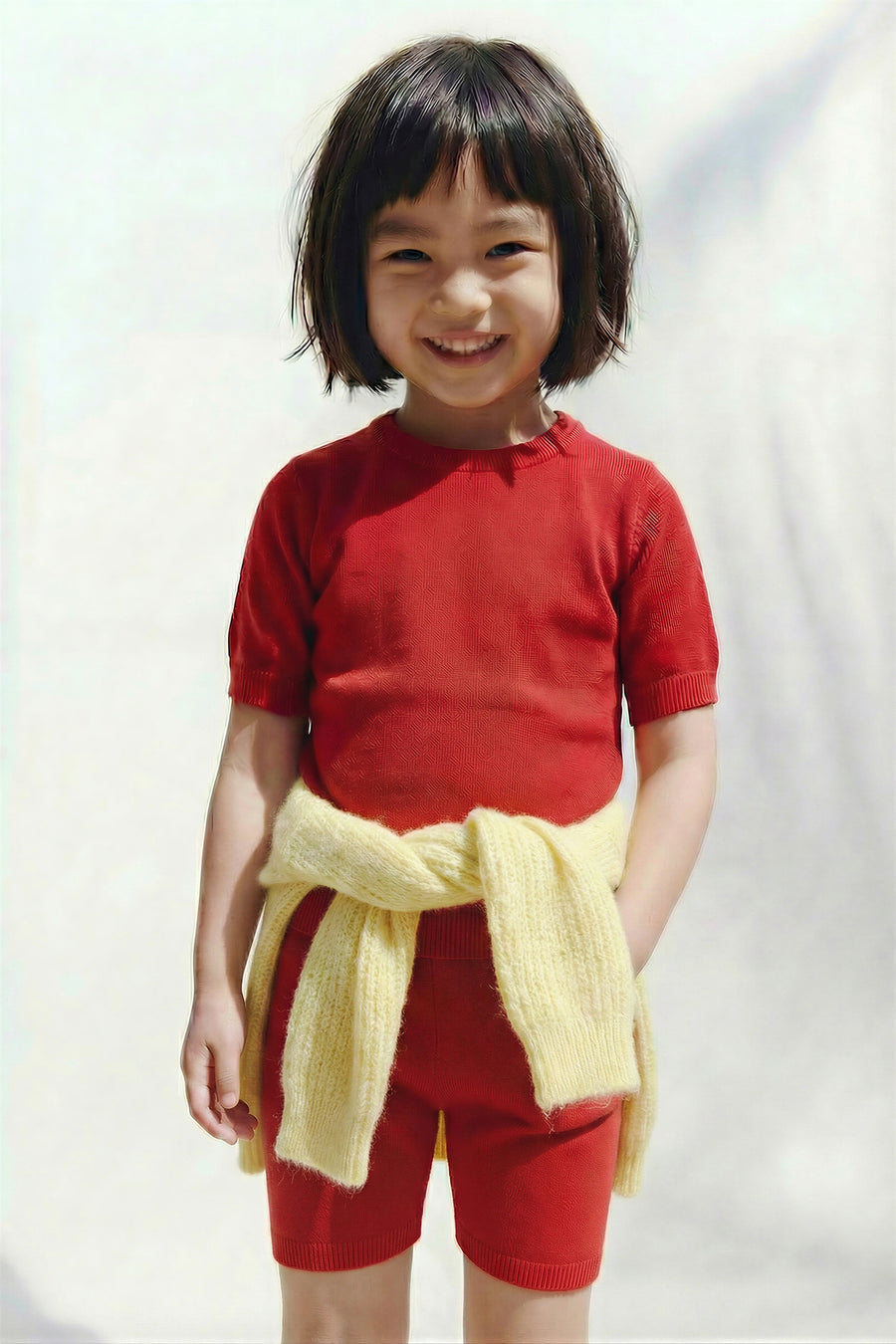 Kids - Knit T - Red