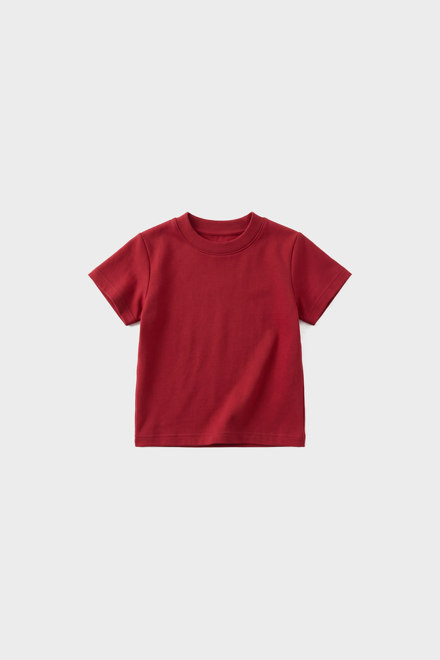 Kids - Solid Short-Sleeve Tee – Red
