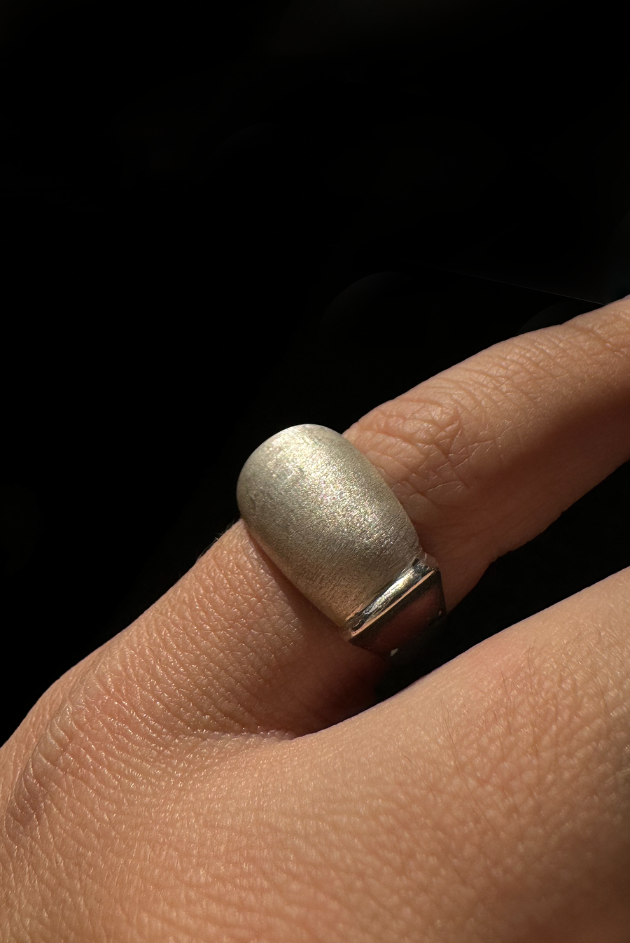 Shimmer Moon Ring