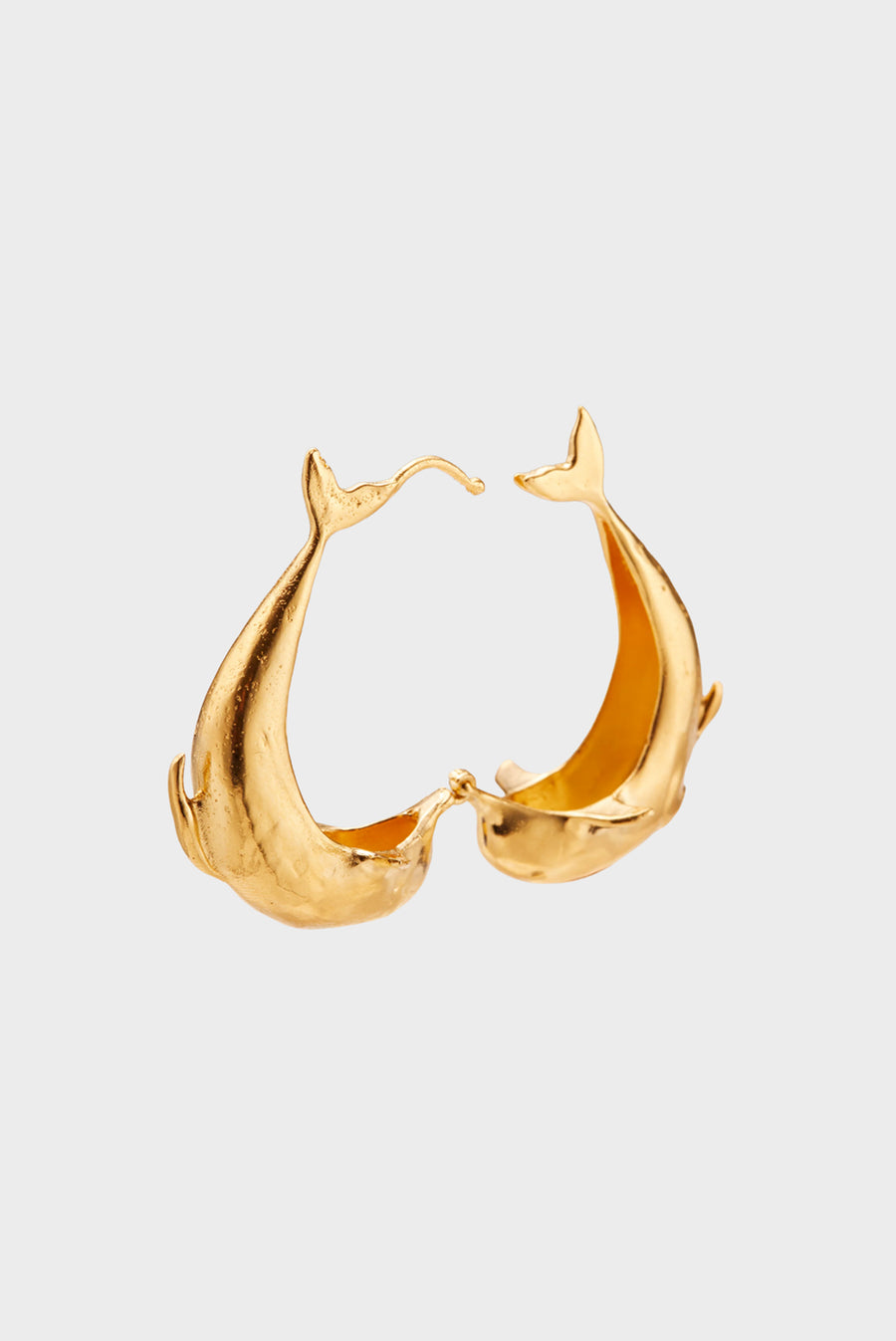 Los Delfines Hoop - Gold