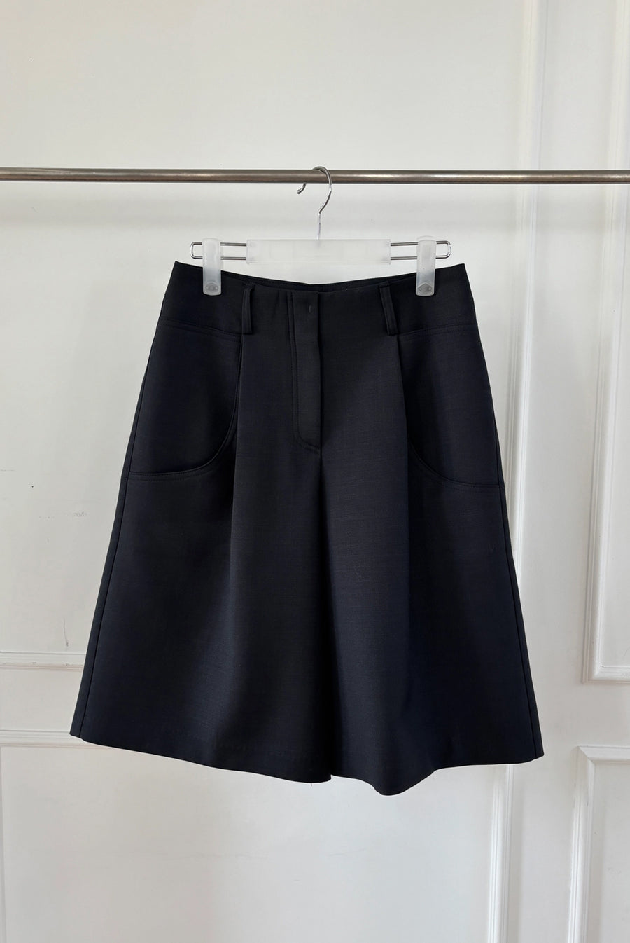 Tailored Bermuda Shorts - Charcoal