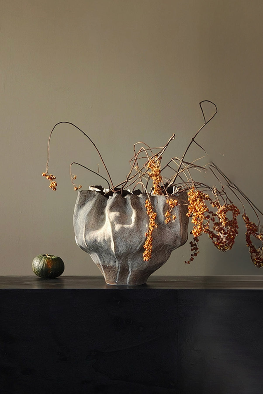 Volcanic Petal Vase