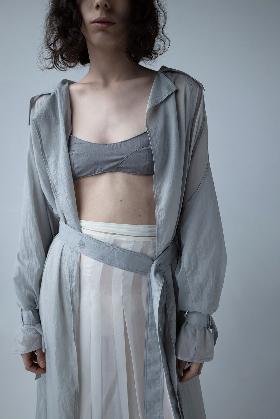 Translucent Trench - Gray