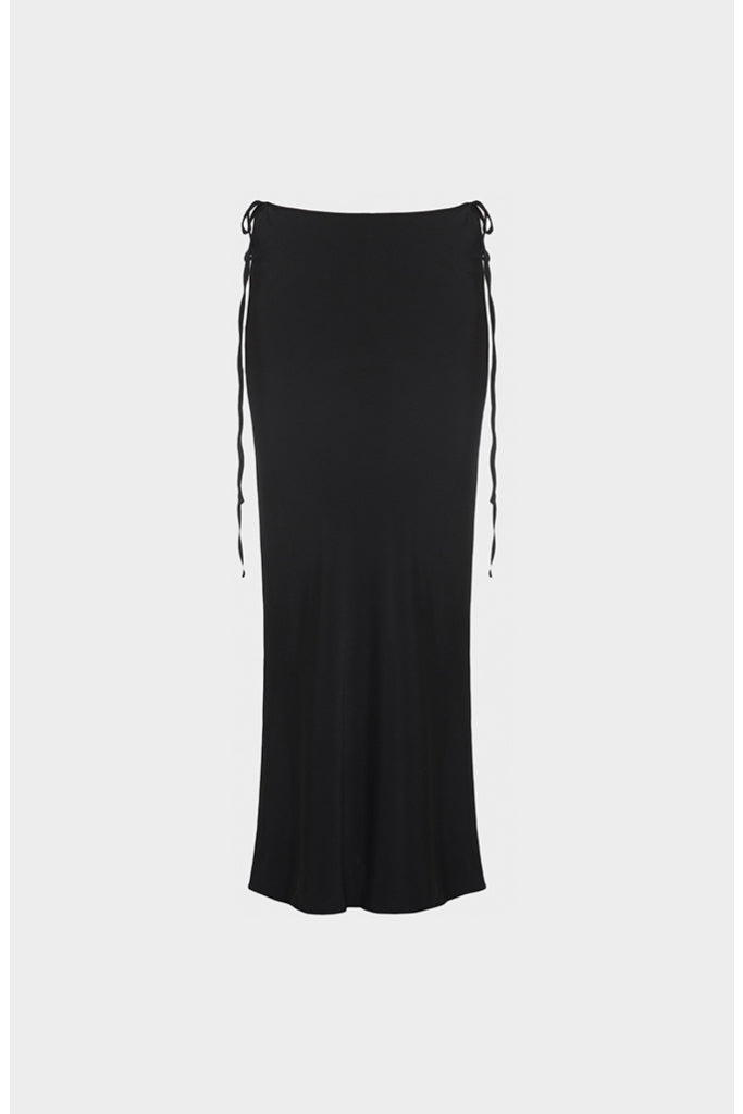 Lado Bokuchava - Low Rise Skirt - Black