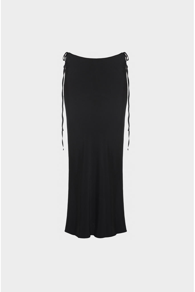 Lado Bokuchava - Low Rise Skirt - Black