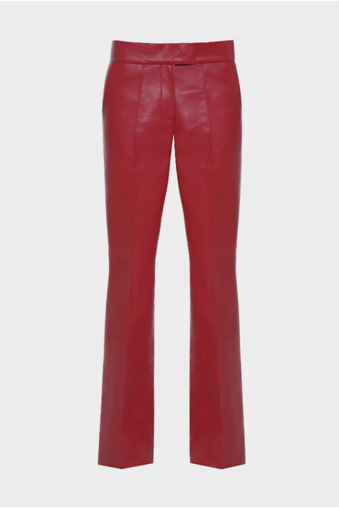 Lado Bokuchava - Low Rise Pants - Red