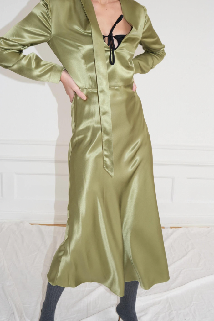 Saks Potts - Luca Dress - Moss Green