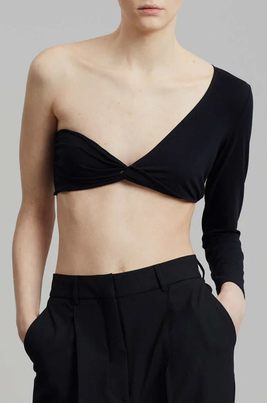 Beaufille - Cropped Kuma Blouse - Black