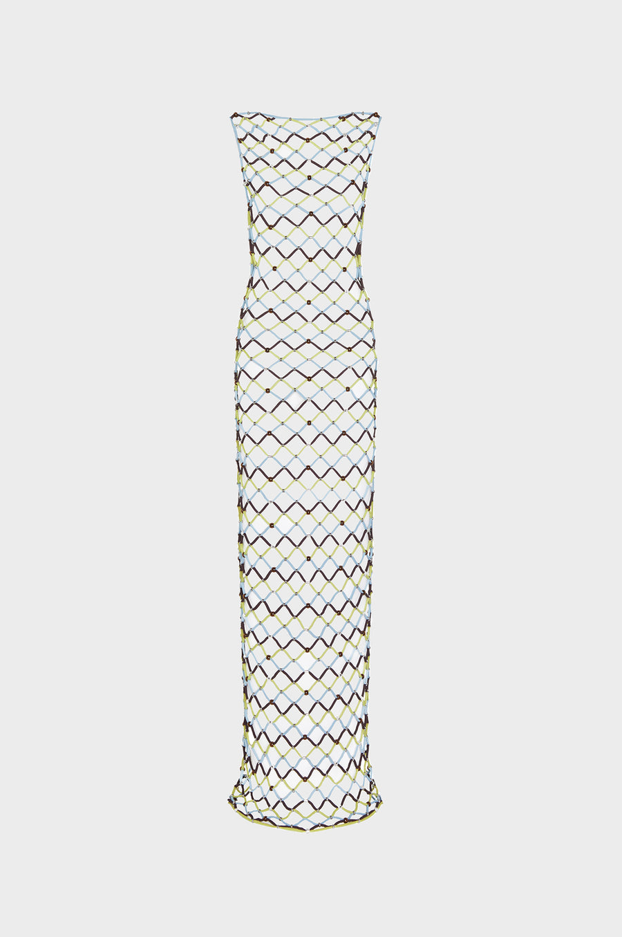 Paris Georgia - Glass Beaded Net Dress