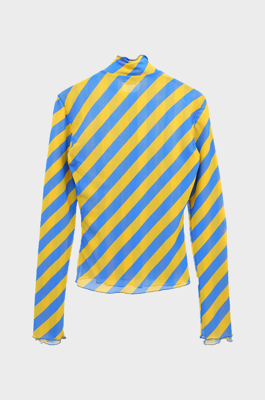 Sunnei - Tulle Top - Yellow Stripe