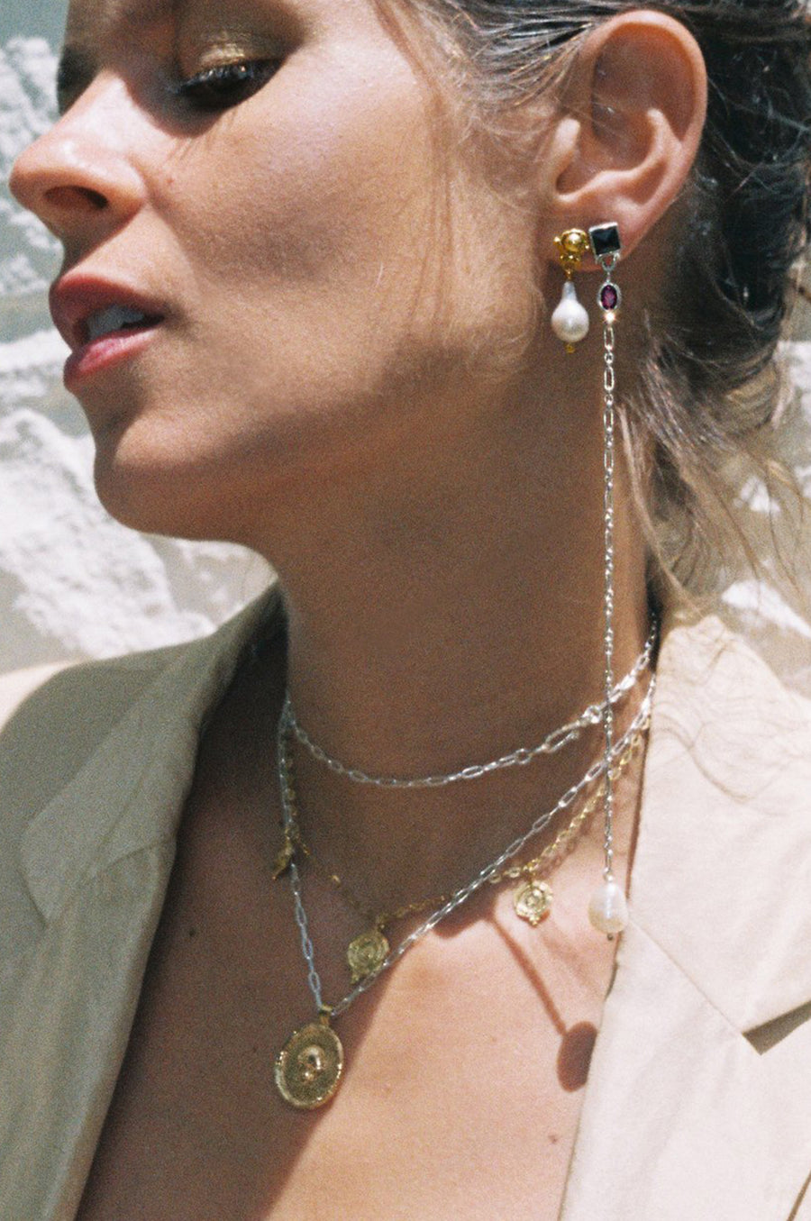 Beatriz Jardinha - Dana Earrings Silver