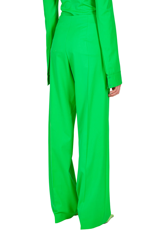 Kwaidan Editions - Wide Leg Trousers - Palm Green