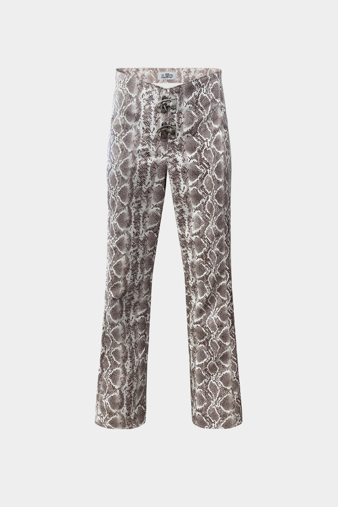 Leo - Caricia Pants - White/Brown