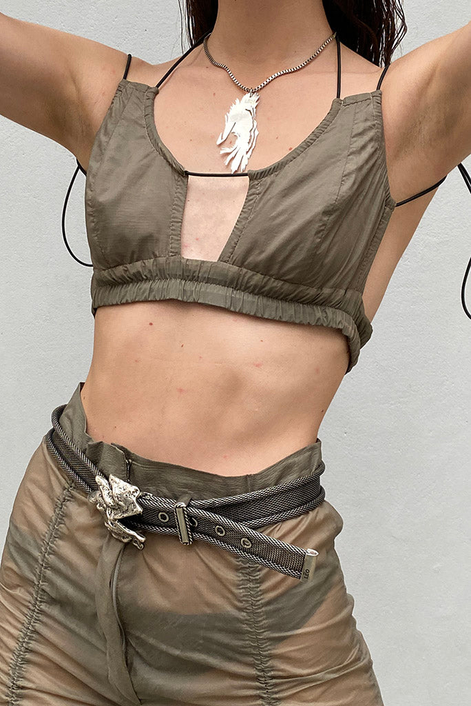 Leo - Glo Top - Reflective Green