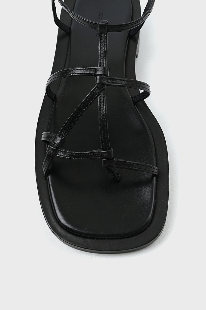 Low Classic - Middle Strap Sandals - Black