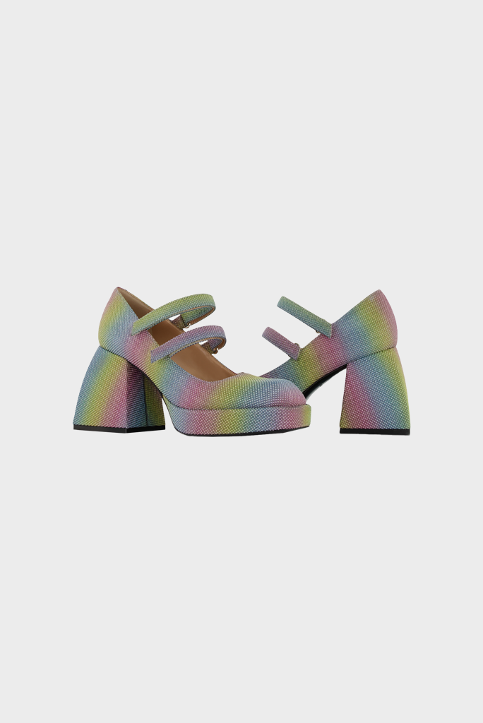 Nodaleto - Bulla Babies Shoe - Rainbow Sparkle