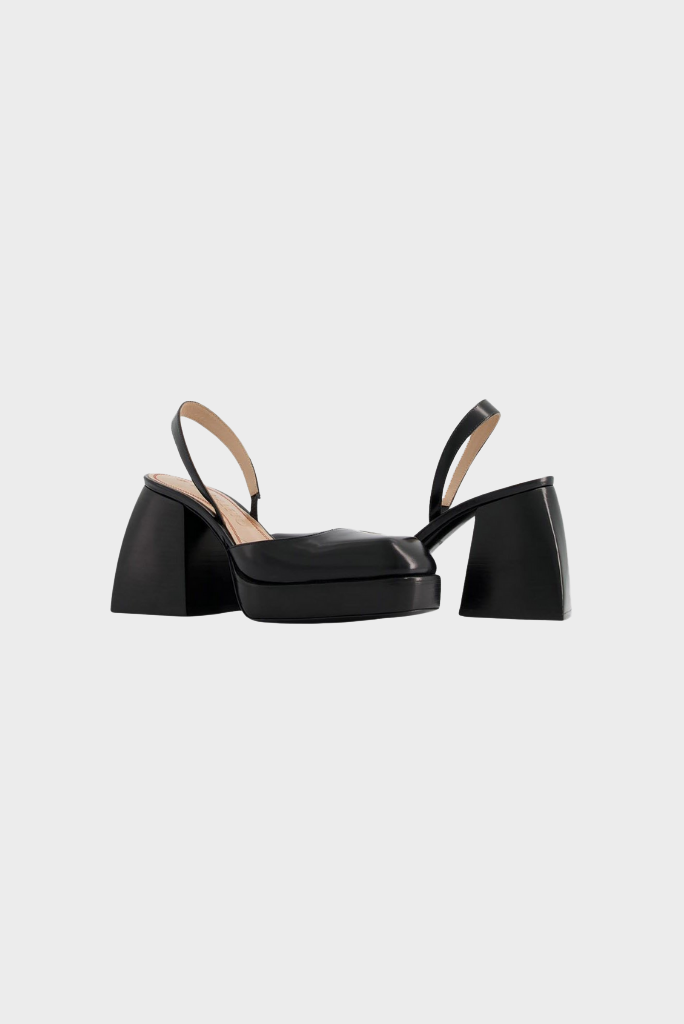 Nodaleto - Bulla Jones Shoes - Black Glassed