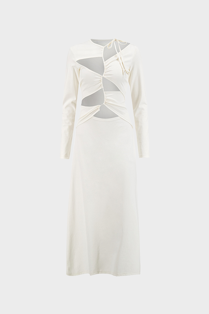 Sid Neigum - Tension Cutout Dress - Cream
