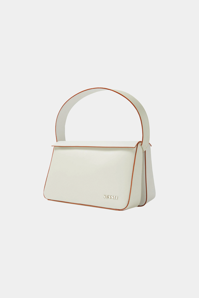 Sunnei - Peso Leather Bag - White