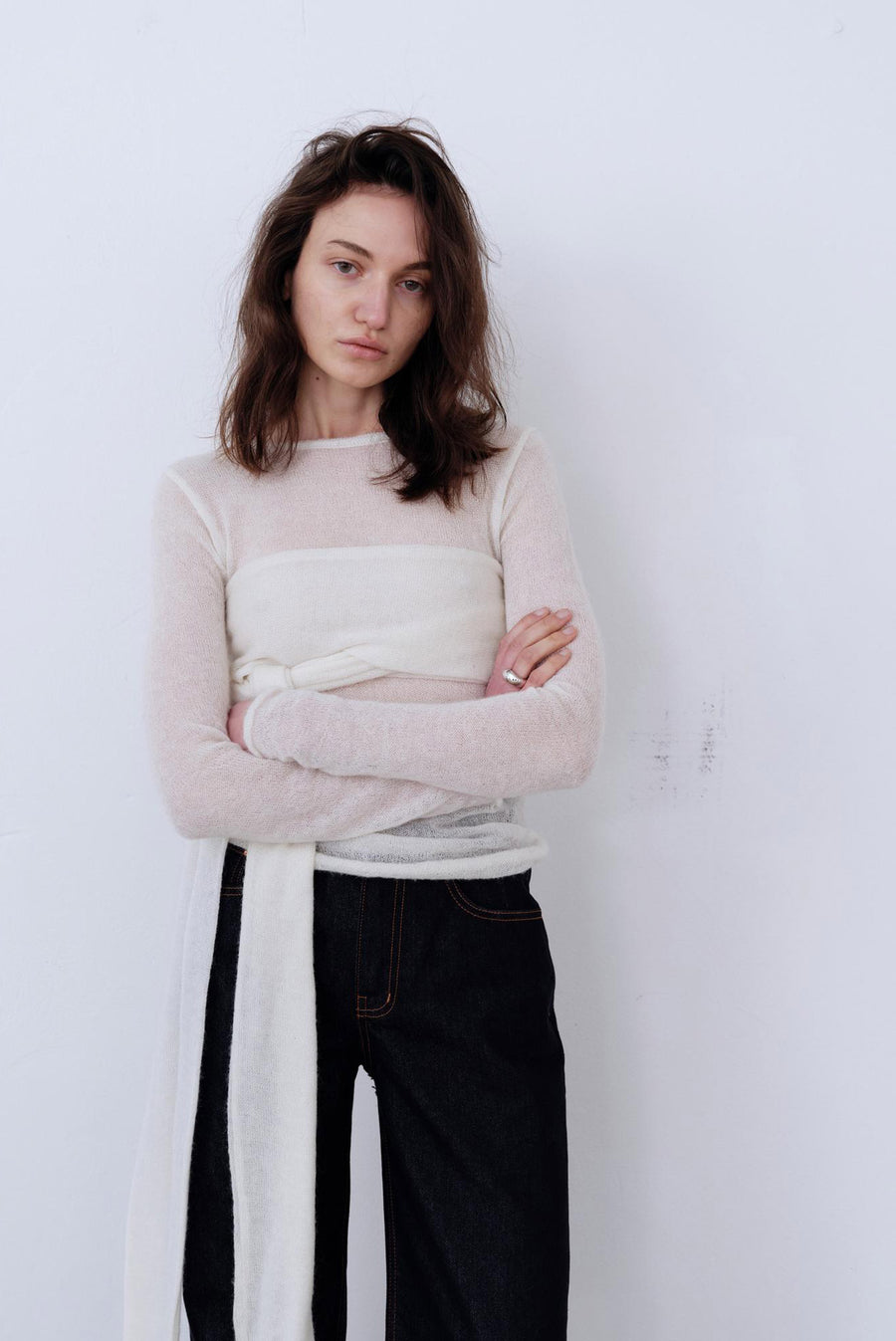 Wrap Tie Knit