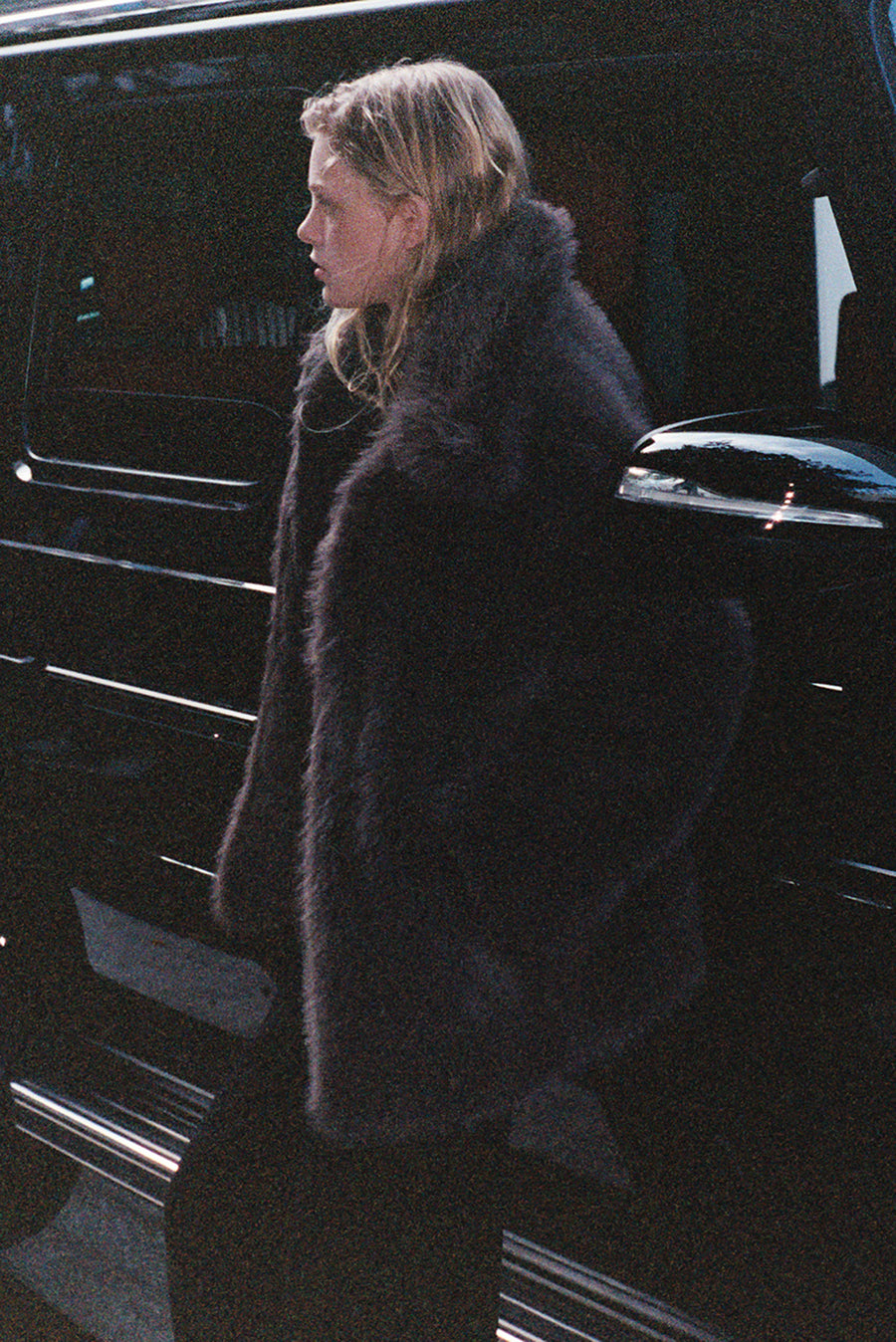 Minky Fur Coat - Brown